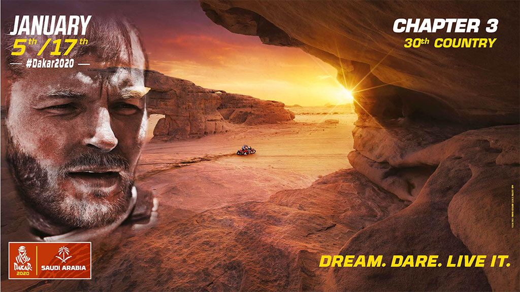 Cartel del rally Dakar 2020