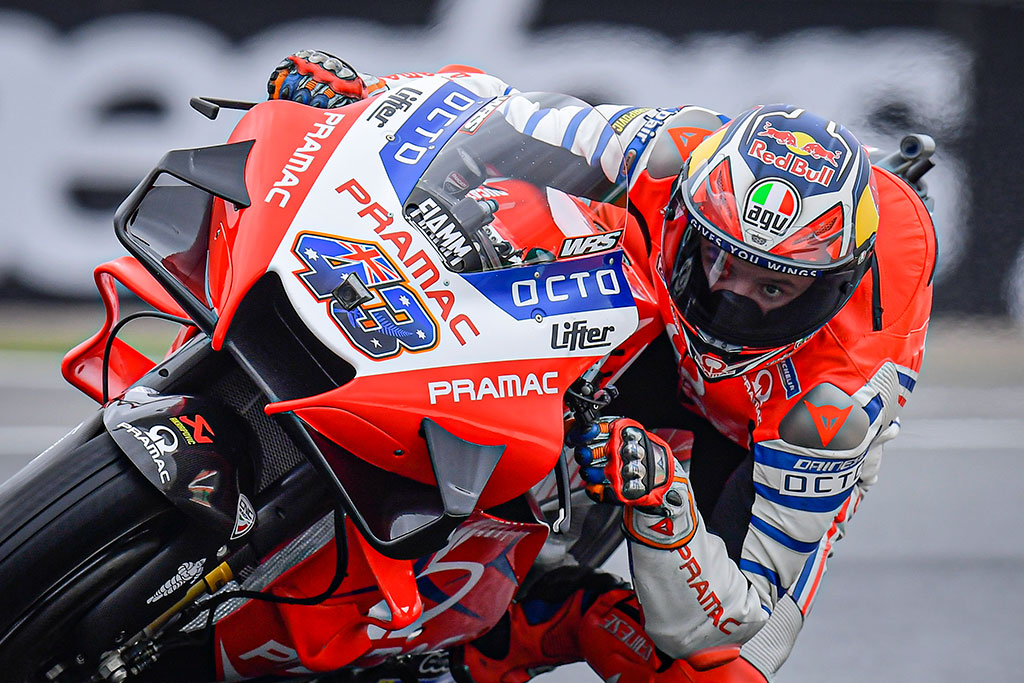 Jack Miller domina los entrenamientos libres del Gran Premio de Europa