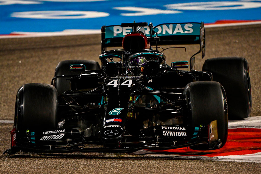  Lewis Hamilton el más rápido el viernes del Gran Premio Gulf Air F1 de Baréin